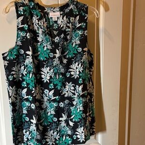 Liz Claiborne sleeveless blouse.